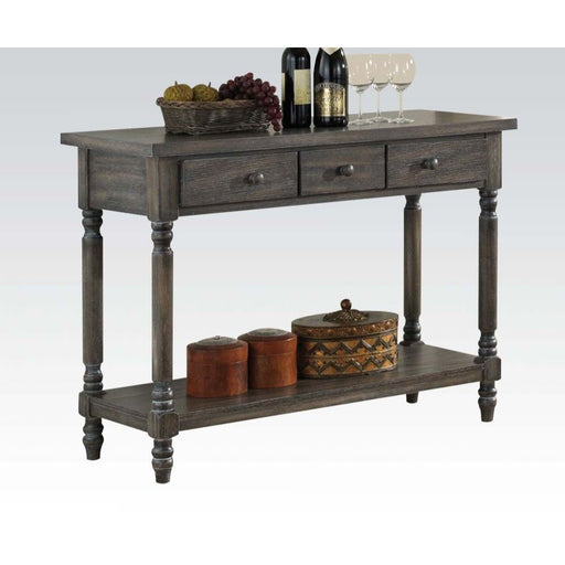Wallace - Server - Weathered Gray Unique Piece Furniture