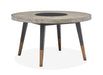 Ryker - Round Dining Table - Homestead Brown Unique Piece Furniture