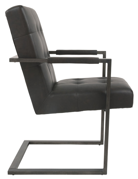 Starmore - Black - Home Office Desk Chair (Set of 2) Unique Piece Furniture
