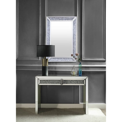 Noralie - Accent Table - Pearl Silver - 32" Unique Piece Furniture