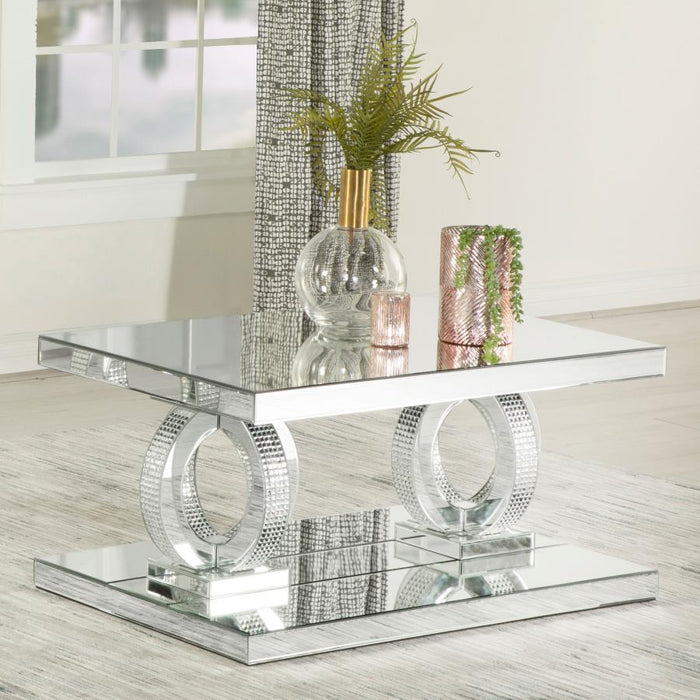 Breena - Rectangular Coffee Table - Mirror Unique Piece Furniture