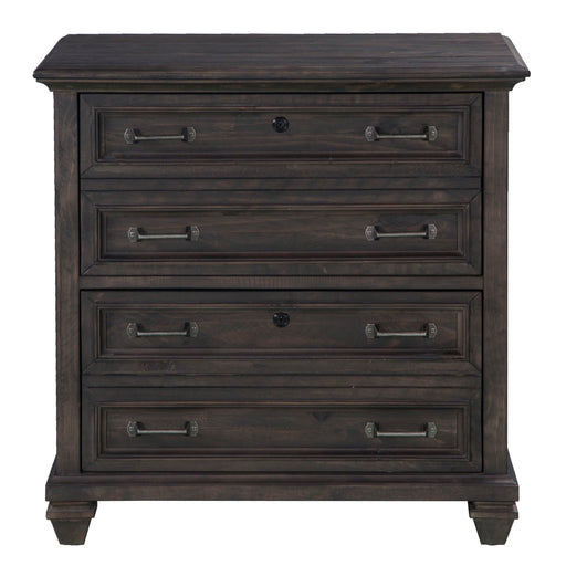 Sutton Place - Lateral File - Weathered Charcoal Unique Piece Furniture