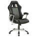 Roger - Adjustable Height Office Chair - Black And Gray Unique Piece Furniture