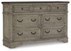 Lodenbay - Antique Gray - Dresser Unique Piece Furniture