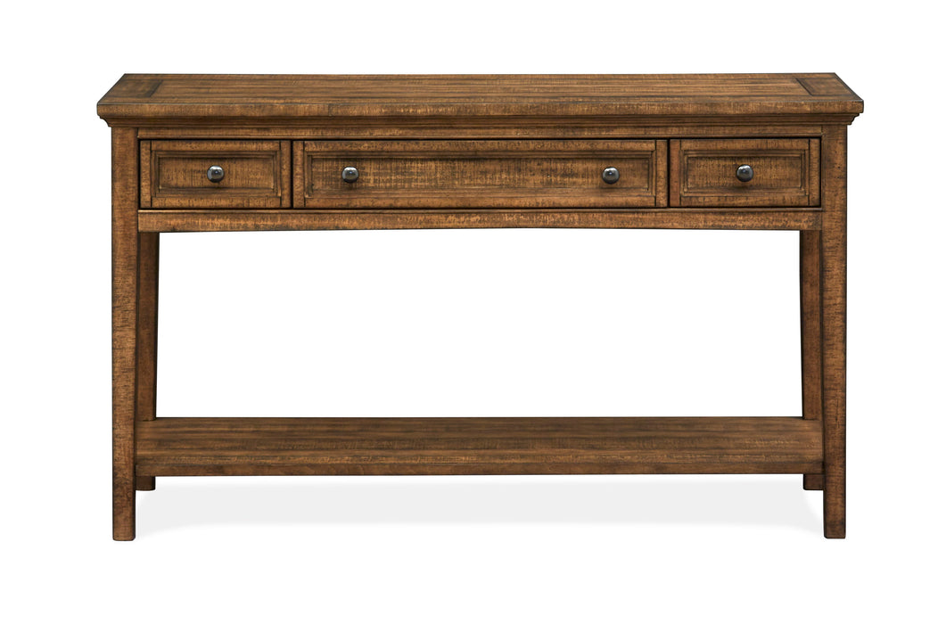 Bay Creek - Rectangular Sofa Table - Toasted Nutmeg Unique Piece Furniture