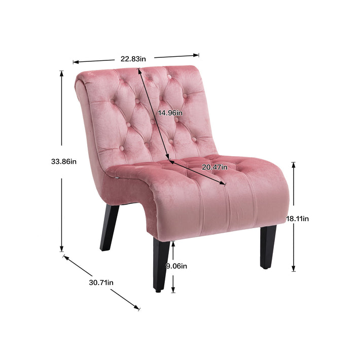 Coolmore Accent Chair / Leisure Chair - Pink