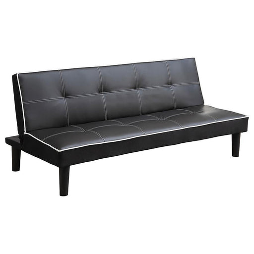 Katrina - Tufted Upholstered Sofa Bed - Black Unique Piece Furniture
