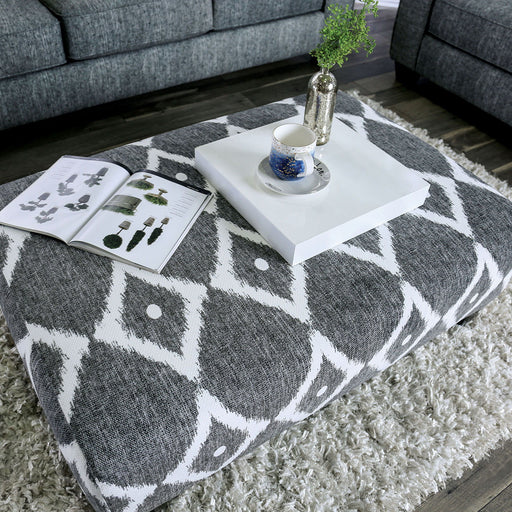 Basie - Ottoman - Gray Unique Piece Furniture