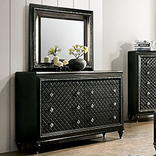 Demetria - Dresser - Metallic Gray Unique Piece Furniture