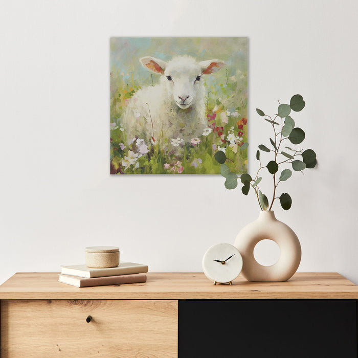 Lamb Canvas Wall Art
