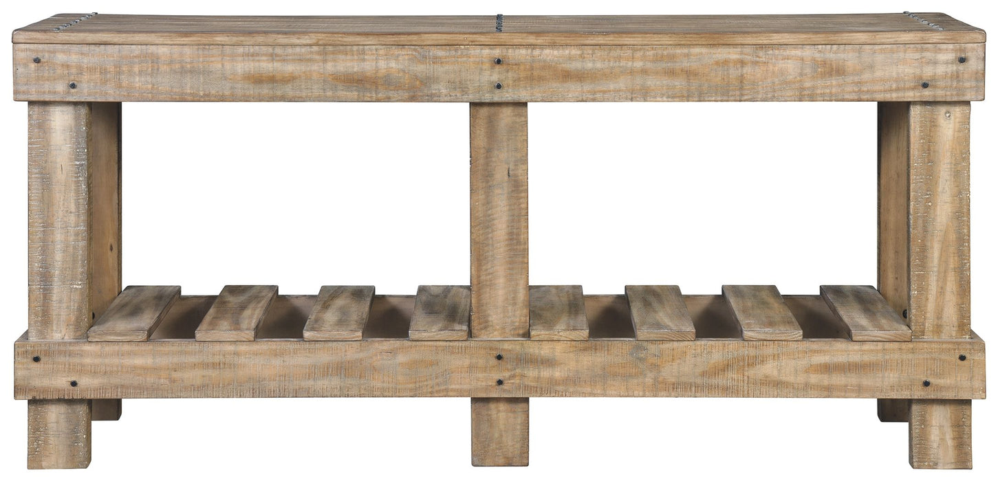 Susandeer - Brown - Console Sofa Table Unique Piece Furniture