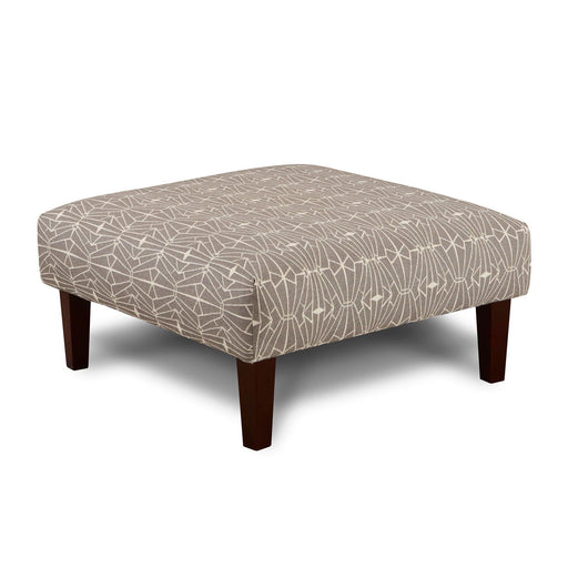 Parker - Ottoman - Gray / Pattern Unique Piece Furniture
