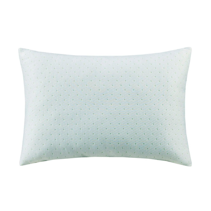 Shredded Memory Foam Pillow With Rayon From Bamboo Blend Cover Comfort