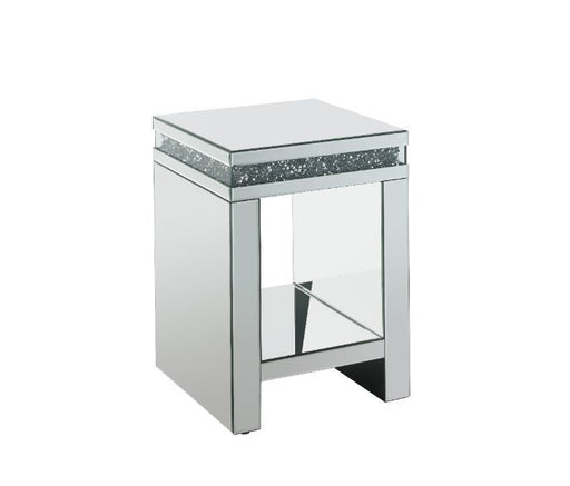 Noralie - End Table - Pearl Silver Unique Piece Furniture