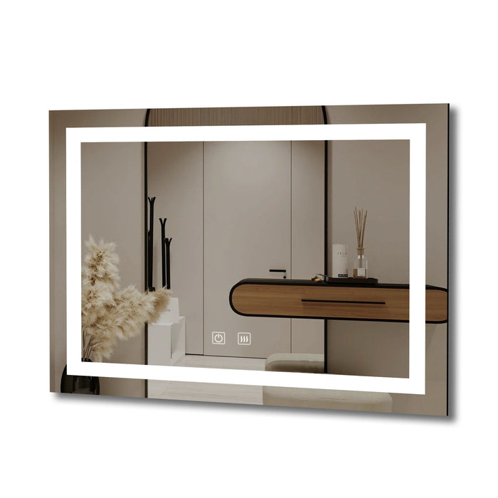 Bathroom Vanity LED Lighted Mirror - (Horizontal / Vertical With Double Bond) - 36*28In