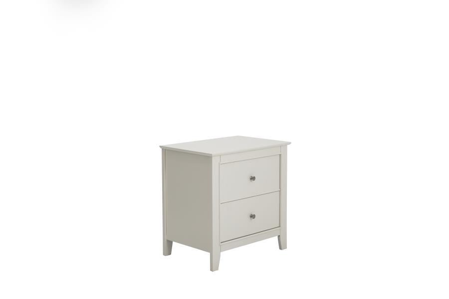 Selena - 2-Drawer Nightstand - Buttermilk Unique Piece Furniture