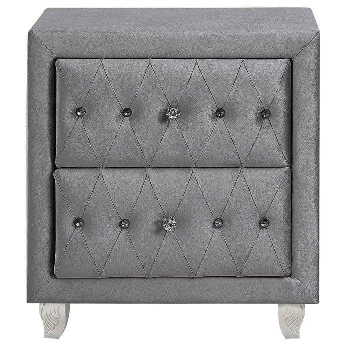 Deanna - 2-drawer Rectangular Nightstand Unique Piece Furniture