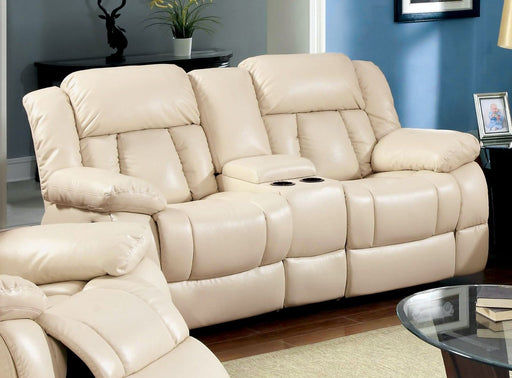 Barbado - Loveseat With 2 Recliners - Ivory Unique Piece Furniture