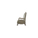 Dresden - Accent Chair - Vintage Bone White & PU Unique Piece Furniture
