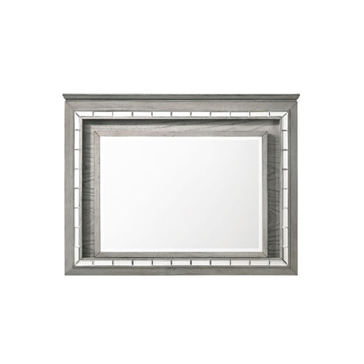 Antares - Mirror - Light Gray Oak Unique Piece Furniture