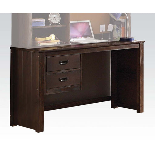 Hector - Desk - Antique Charcoal Brown Unique Piece Furniture
