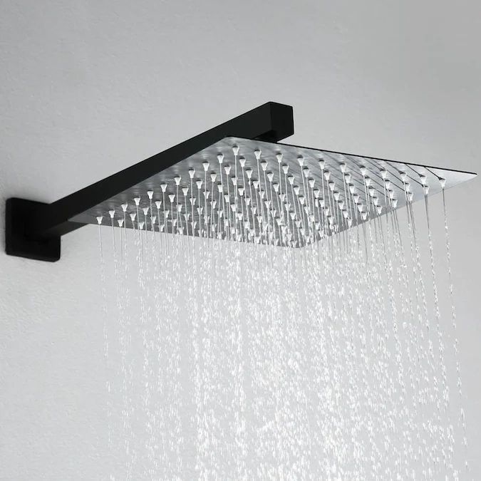 Wall Mounted Bathroom Rain Hot And Cold Complete
