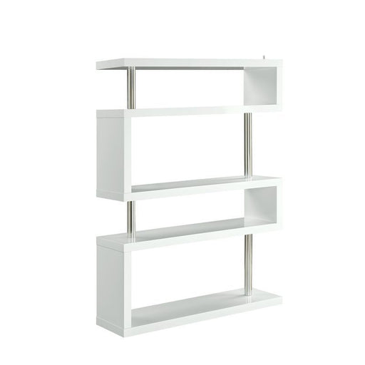Buck II - Bookshelf - White Finish Unique Piece Furniture