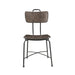 Garron - Side Chair (Set of 2) - Walnut & Black Unique Piece Furniture
