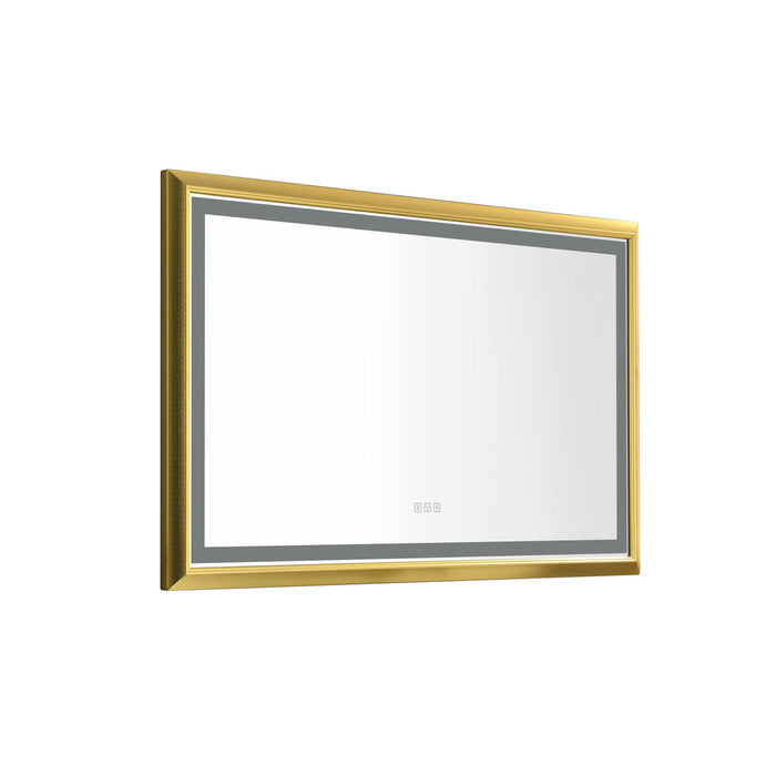 Led Lighted Bathroom Wall Mounted Mirror With High Lumen Anti - Fog, Separately Control Bedroom Full - Length Mirror Bathroom LED Mirror Hair Salon Mirror