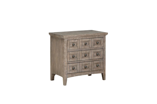 Paxton Place - Wood Drawer Nightstand - Dove Tail Grey Unique Piece Furniture