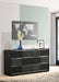 Blacktoft - 6-Drawer Dresser - Black Unique Piece Furniture