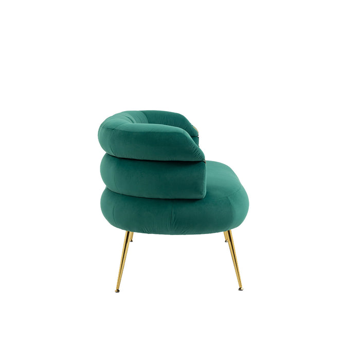 Coolmore Accent Chair, Leisure Chair - Green