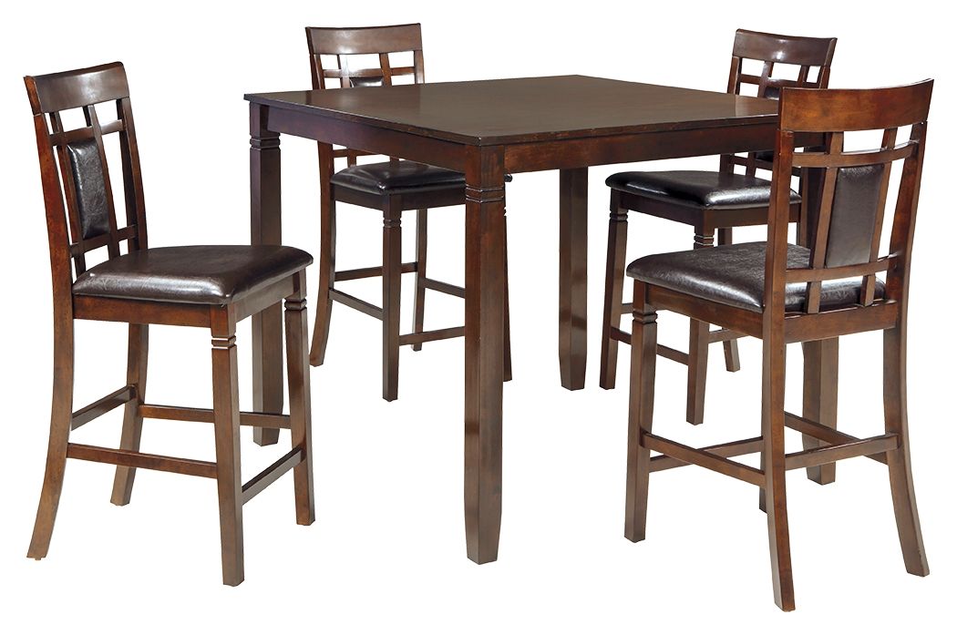 Bennox - Brown - Drm Counter Table Set (Set of 5) Unique Piece Furniture