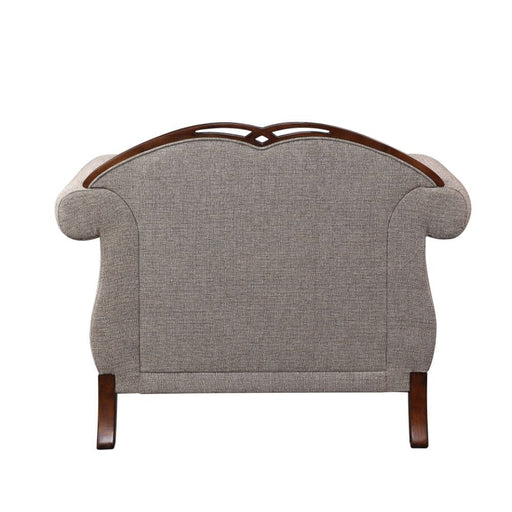Miyeon - Chair - Fabric & Cherry Unique Piece Furniture