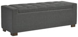 Cortwell - Gray - Storage Bench Unique Piece Furniture