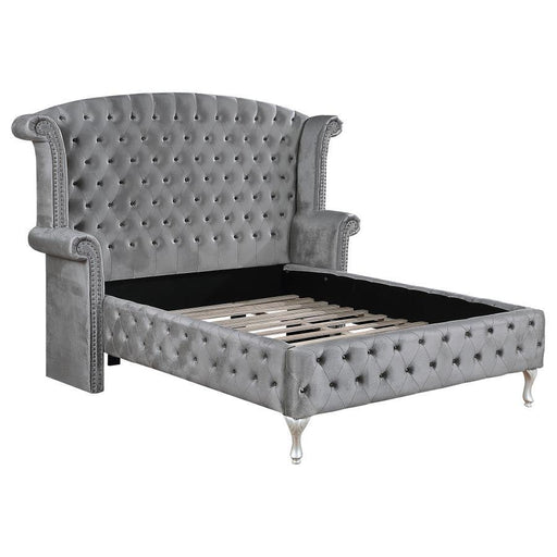 Deanna - Tufted Upholstered Bed Unique Piece Furniture