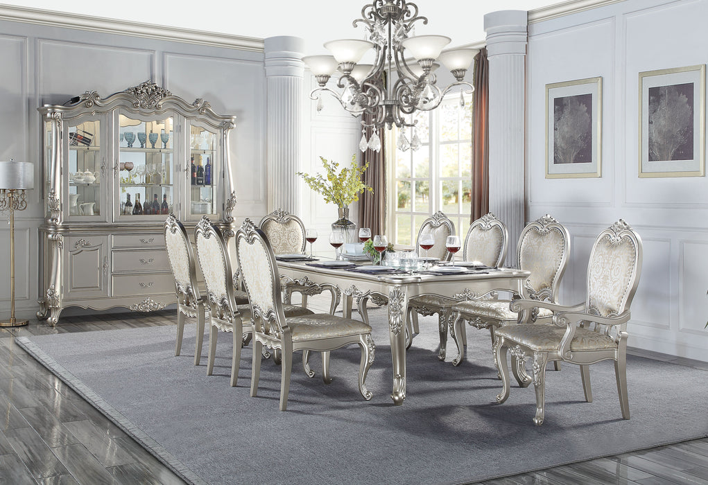 Acme Bently Dining Table Champagne Finish
