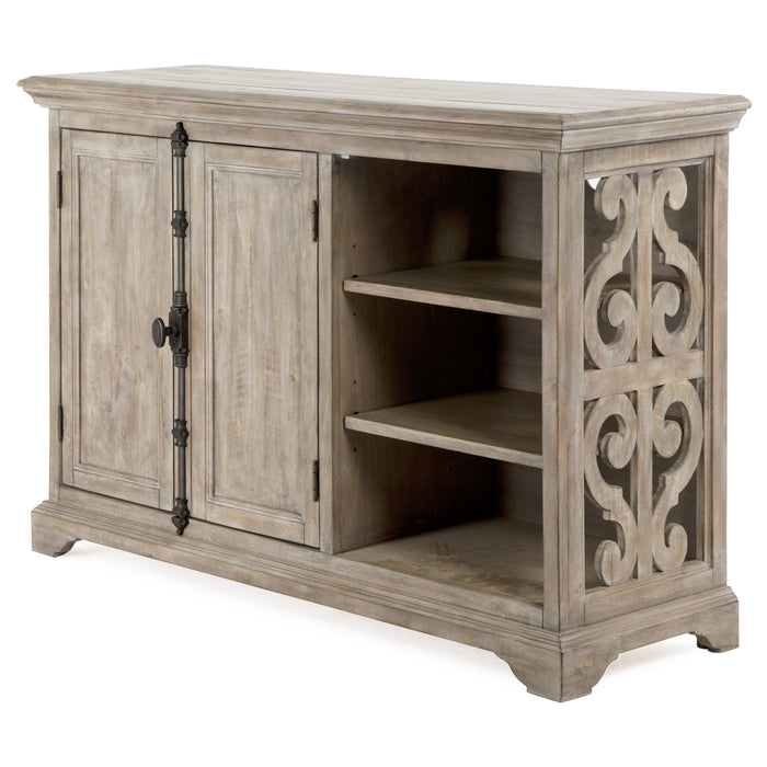 Tinley Park - Printer Stand - Dove Tail Grey Unique Piece Furniture