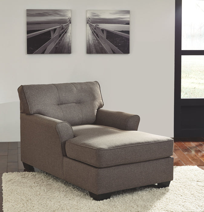 Tibbee - Slate - Chaise Unique Piece Furniture