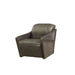 Winchester - Chair - Aluminum & Distress Espresso Top Grain Leather Unique Piece Furniture