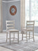 Skempton - White - Upholstered Barstool (Set of 2) Unique Piece Furniture