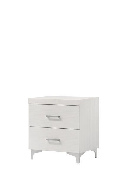 Casilda - Nightstand - White Finish Unique Piece Furniture