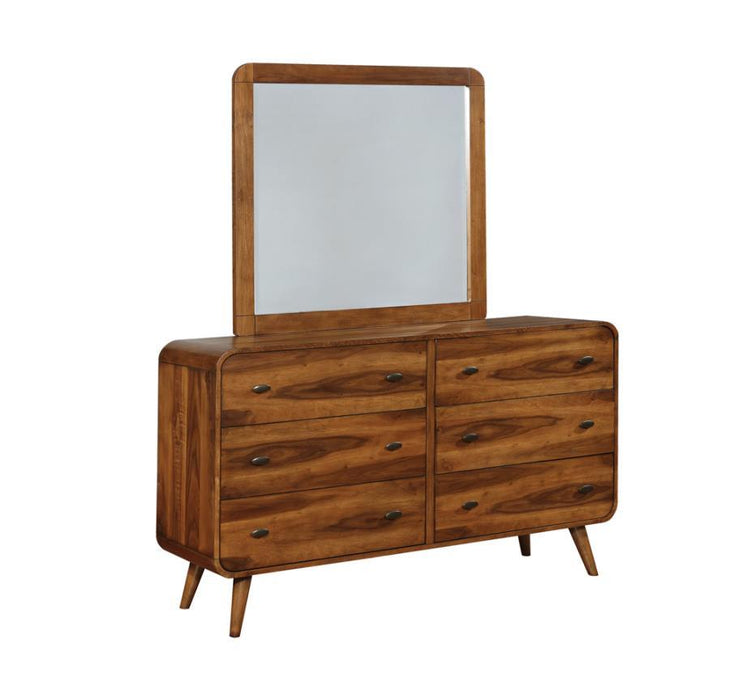 Robyn - 6-Drawer Dresser - Dark Walnut Unique Piece Furniture