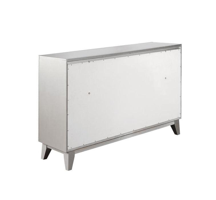 Leighton - 7-Drawer Dresser - Metallic Mercury Unique Piece Furniture