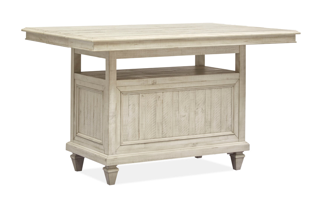 Newport - Rectangular Counter Table - Alabaster