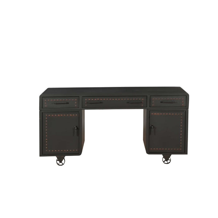 Actaki - Desk - Sandy Gray Unique Piece Furniture