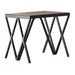 Magenta - End Table - Black & Glass Unique Piece Furniture