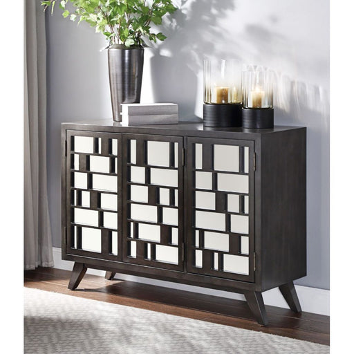 Melville - Accent Table - Dark Gray-Oak - 35" Unique Piece Furniture