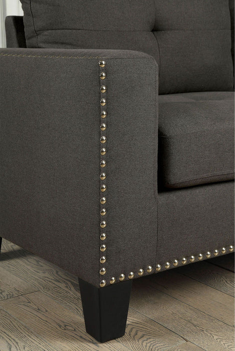 Attwell - Loveseat - Gray Unique Piece Furniture