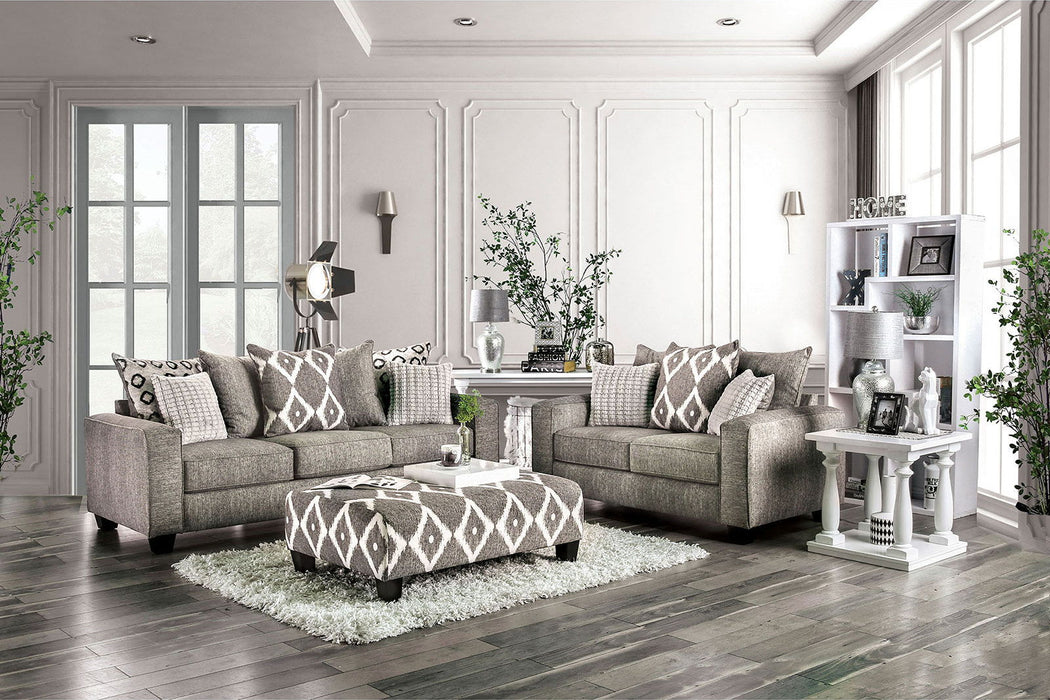 Basie - Sofa - Gray Unique Piece Furniture
